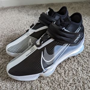 Mens Nike Force Zoom Trout 7 Black Dynamic Baseball Cleats CI3134-005 Size 10